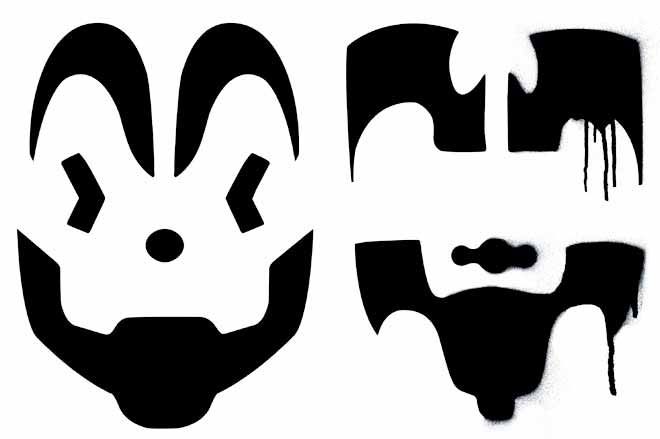 The face paint of ICP