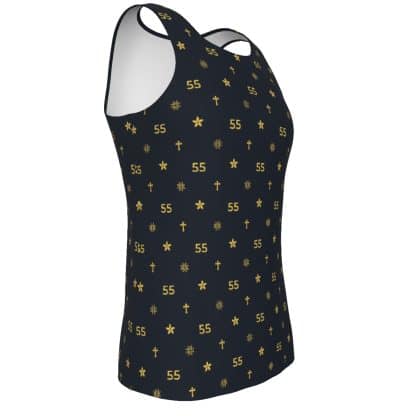 Lightweight Louis 55 tank top featuring a striking, high-end pattern perfect for streetwear
