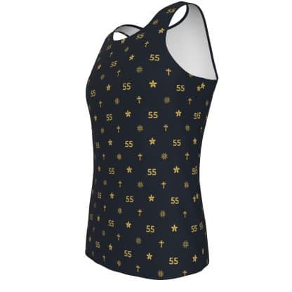Louis 55 tank top showcasing a luxury-inspired print, ideal for casual and trendy outfits