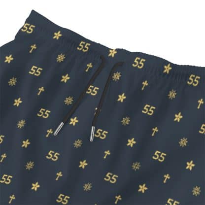 Close-up shot of the Louis 55 design emphasizing the intricate details and dynamic pattern