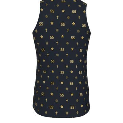 All-over print Louis 55 tank top, combining comfort and luxury in a versatile design