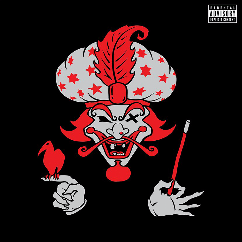 Album cover of The Great Milenko by ICP, featuring the Joker’s Card character.