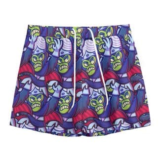 Insane Monkey All-Over Print Men’s Mesh Shorts – Bold Streetwear Design