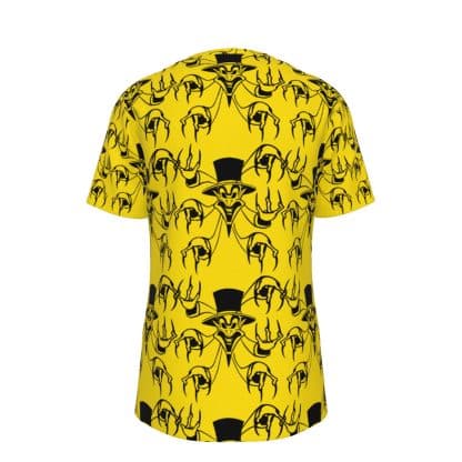 55 Strong Gold and Black T-Shirt Featuring Premium All-Over Print
