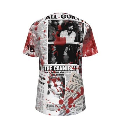 Black Killer Headlines T-Shirt for Urban Fashion and Streetwear Vibes