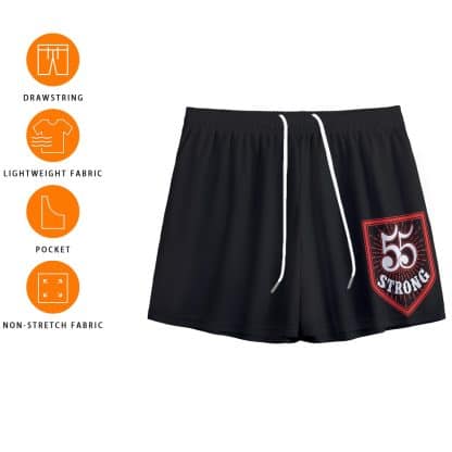 Comfortable and Durable 55 Strong Shield Mesh Shorts for Everyday Wear