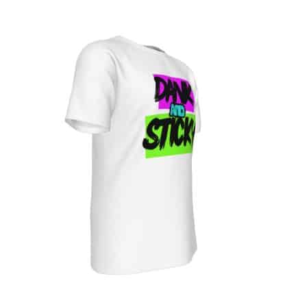 Dank Flamingo “Dank & Sticky Show” White T-Shirt (Collaboration) - Image 3