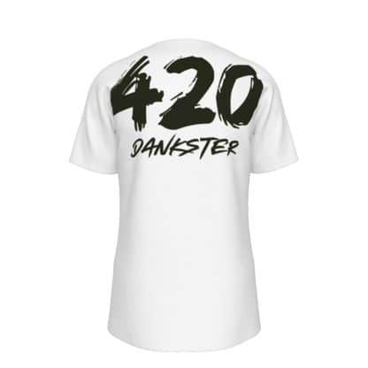 Dank Flamingo “Dank & Sticky Show” White T-Shirt (Collaboration) - Image 2