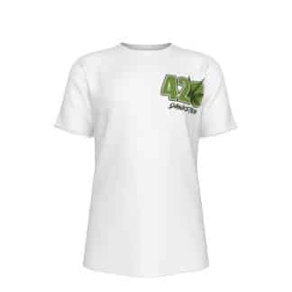 Dank Flamingo “Dankster 420 Classic” White T-Shirt (Collaboration)